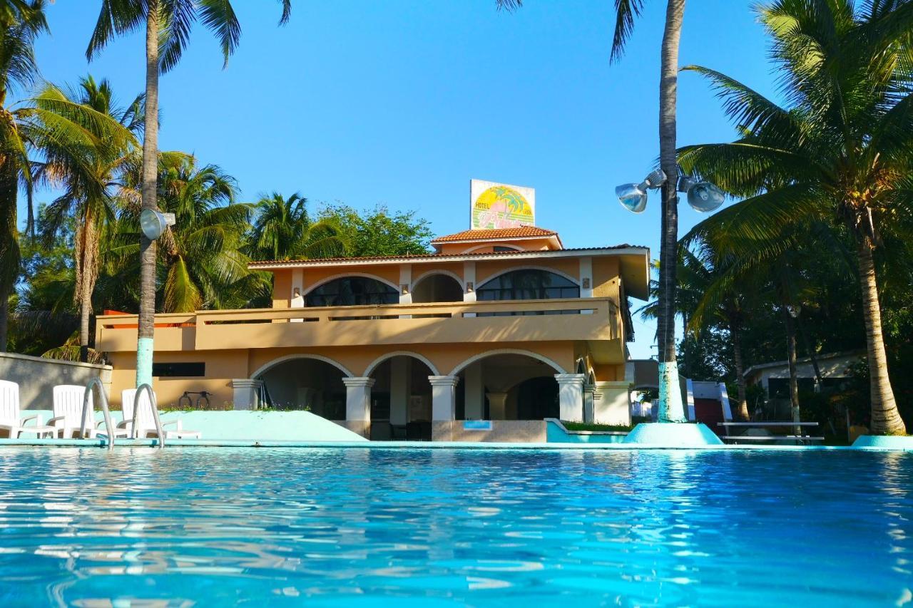 Hotel Gran Palmeiras Playa Chachalacas ภายนอก รูปภาพ