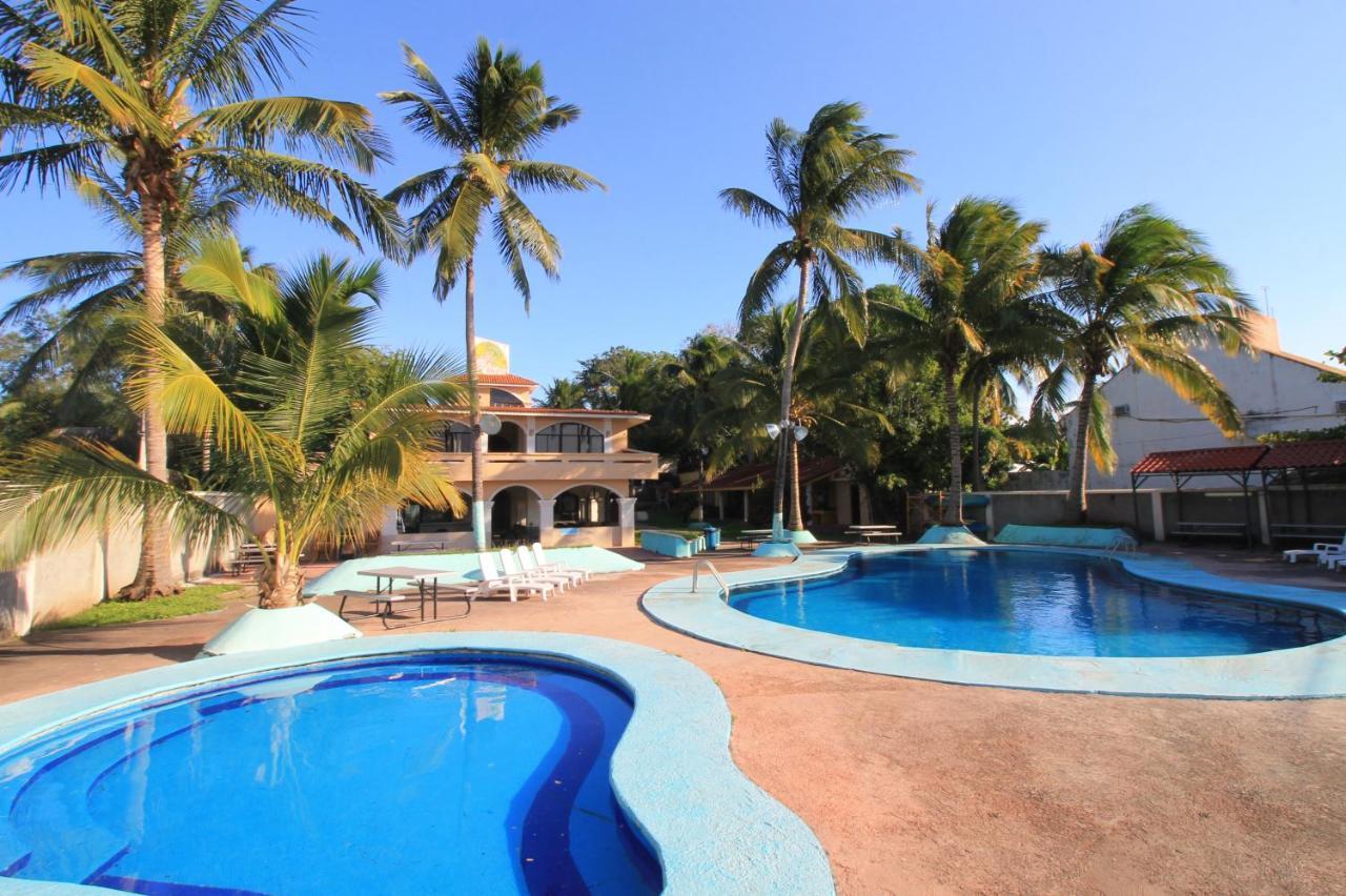 Hotel Gran Palmeiras Playa Chachalacas ภายนอก รูปภาพ
